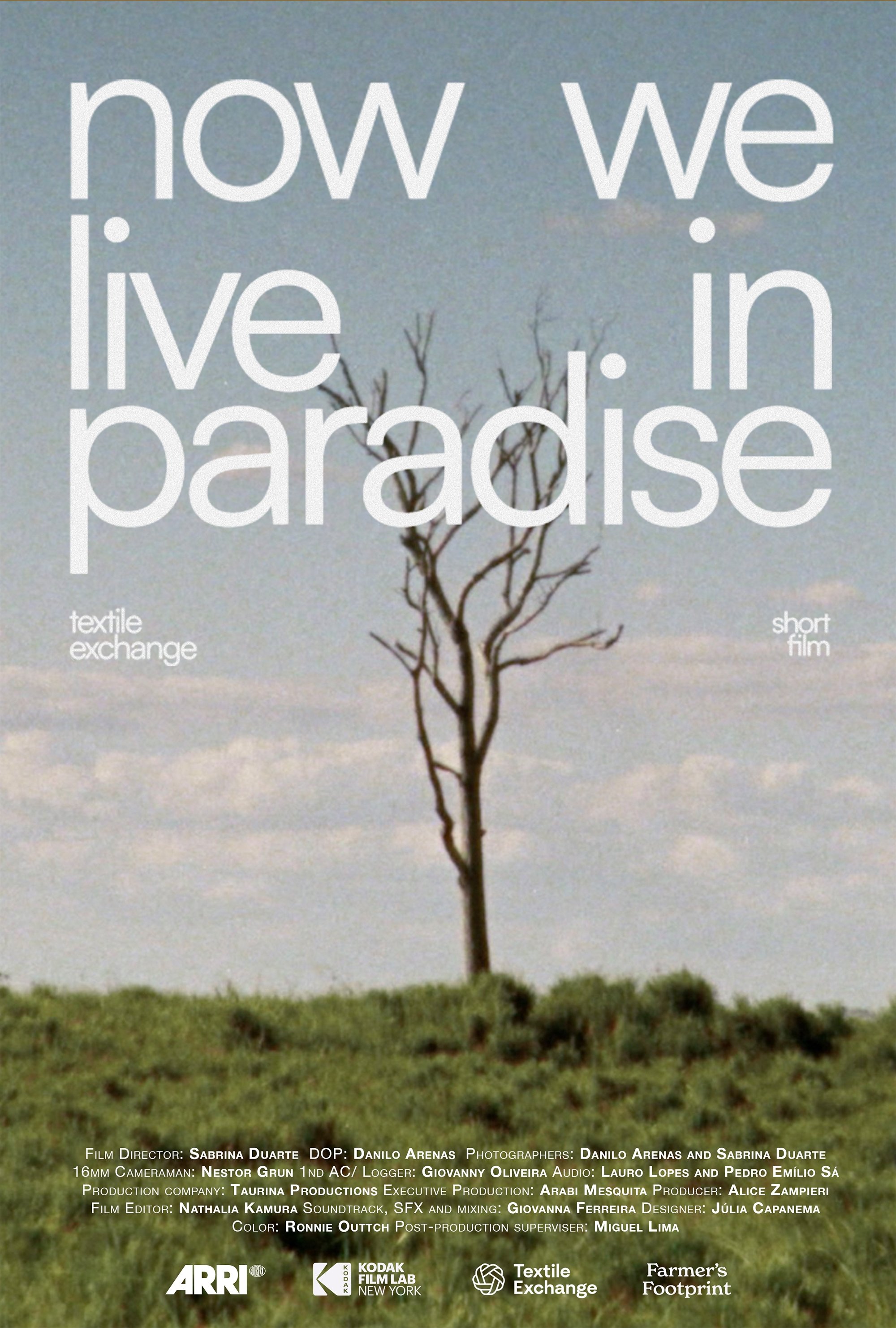 Poster de Agora Vivemos no Paraíso