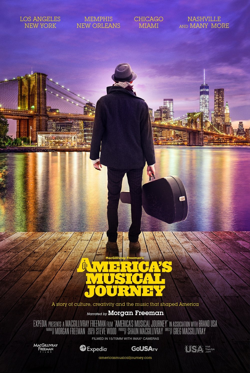 Affiche du film America's Musical Journey