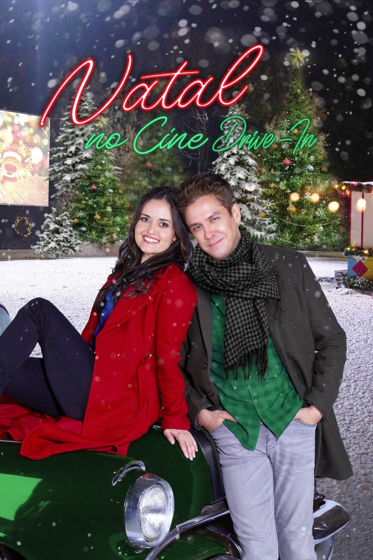 Poster de Natal no Cine Drive-In