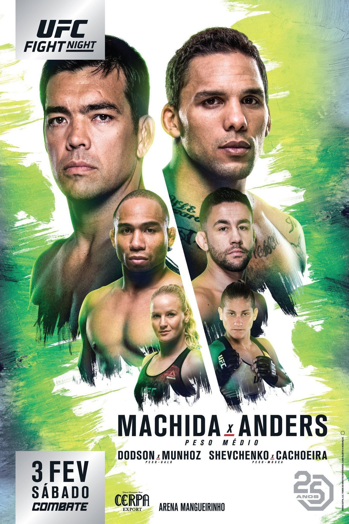 Poster de UFC Fight Night 125: Machida vs. Anders