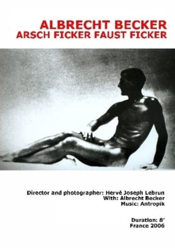 Poster de Albrecht Becker - Arsch Ficker, Faust Ficker