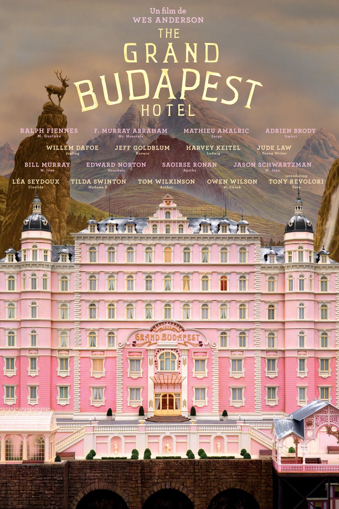 Affiche du film The Grand Budapest Hotel