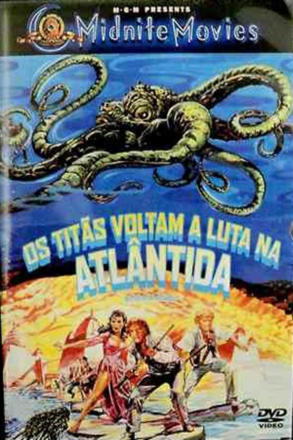 Poster de Os Titãs Voltam a Luta na Atlântida