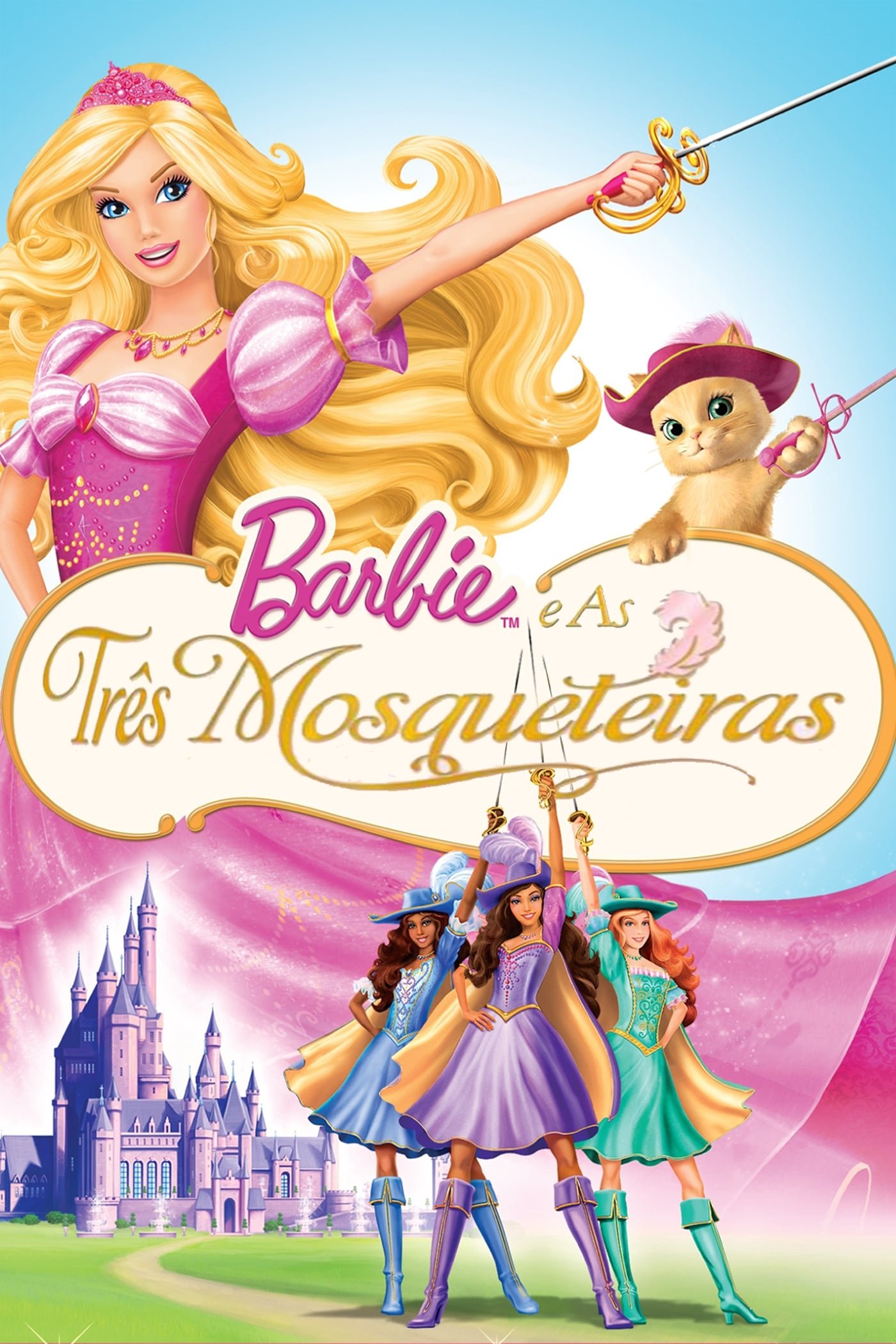 Poster de Barbie e As Três Mosqueteiras