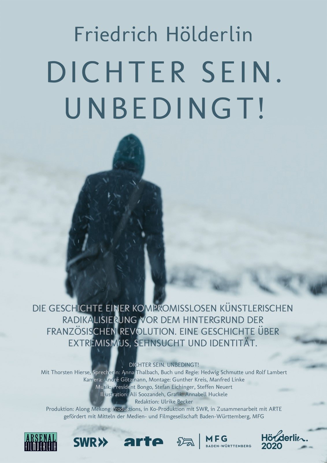 Poster de Friedrich Hölderlin - Dichter sein. Unbedingt!
