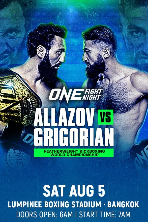 Poster de ONE Fight Night 13: Allazov vs. Grigorian