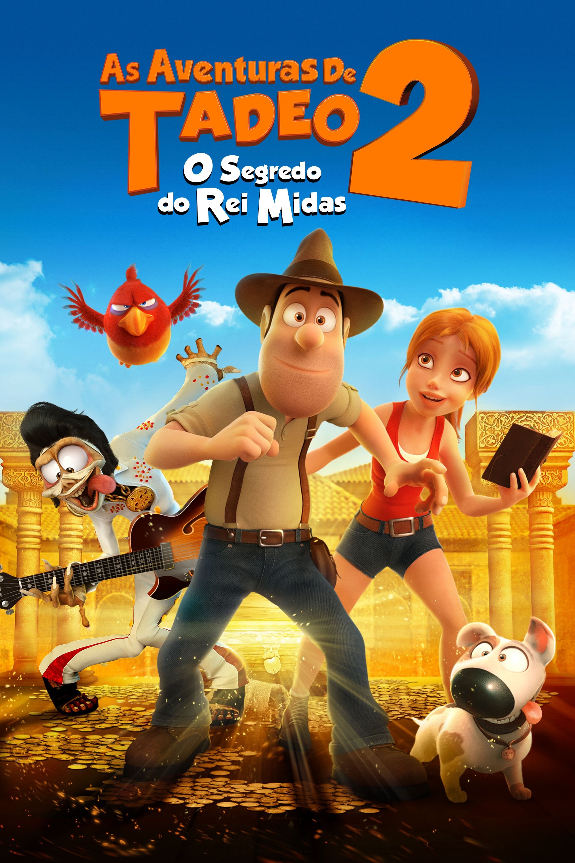 Poster de As Aventuras de Tadeo 2: O Segredo do Rei Midas