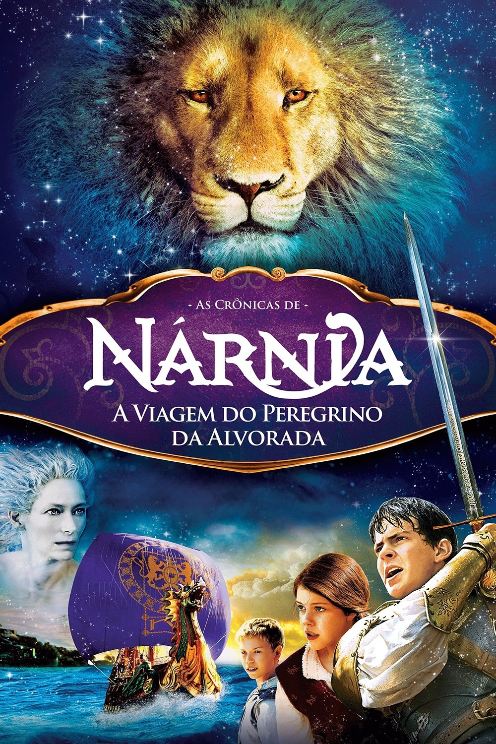 Poster de As Crônicas de Nárnia: A Viagem do Peregrino da Alvorada