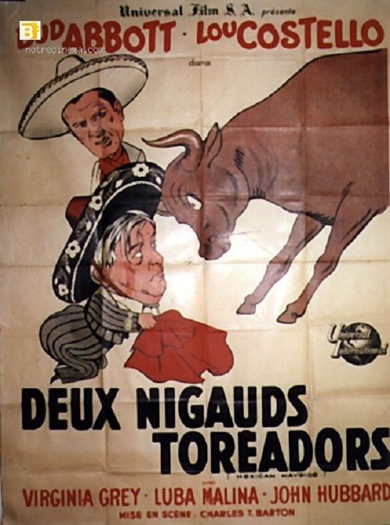 Affiche du film Deux nigauds toréadors