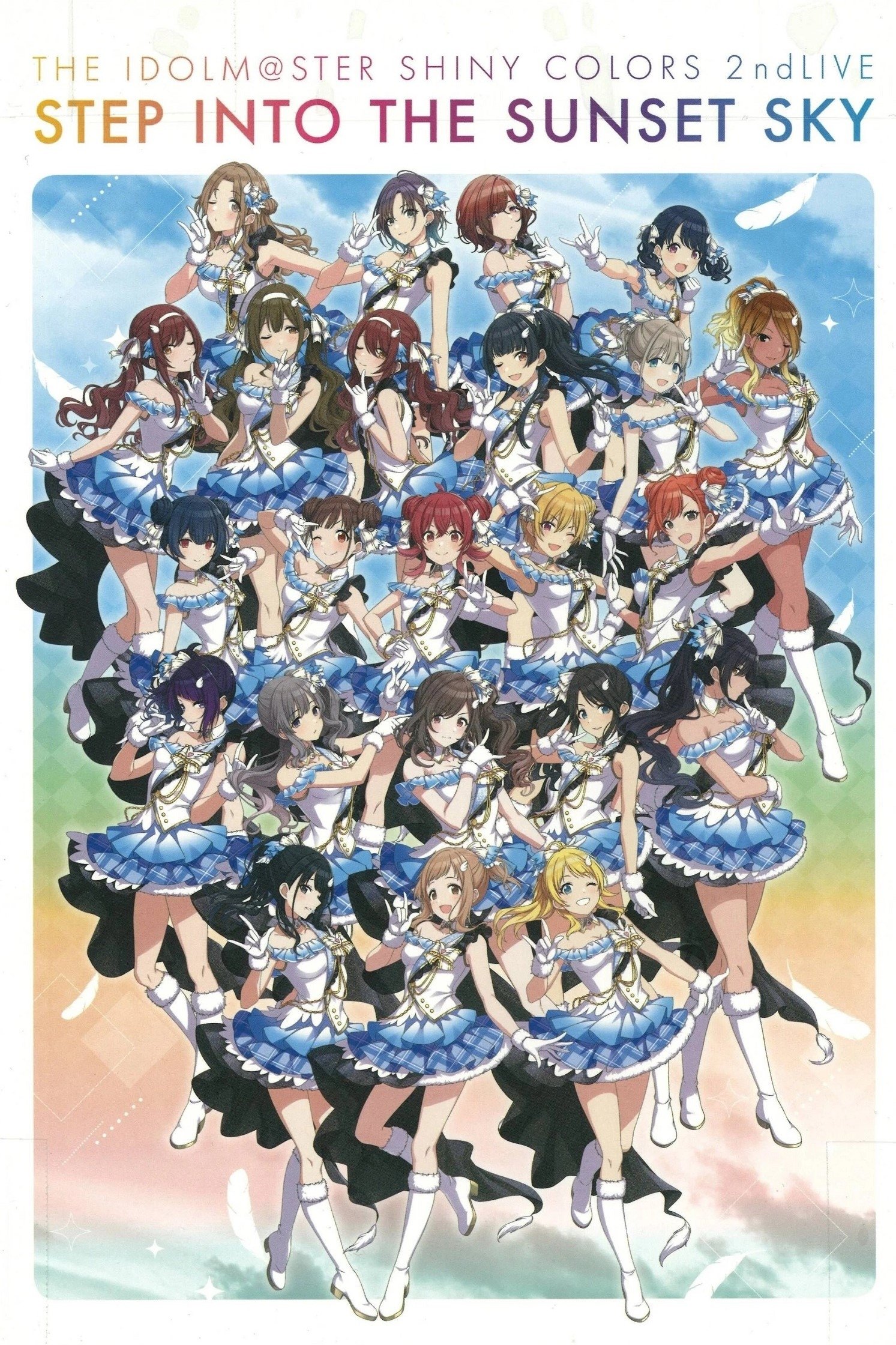 Poster de THE IDOLM@STER SHINY COLORS 2ndLIVE STEP INTO THE SUNSET SKY