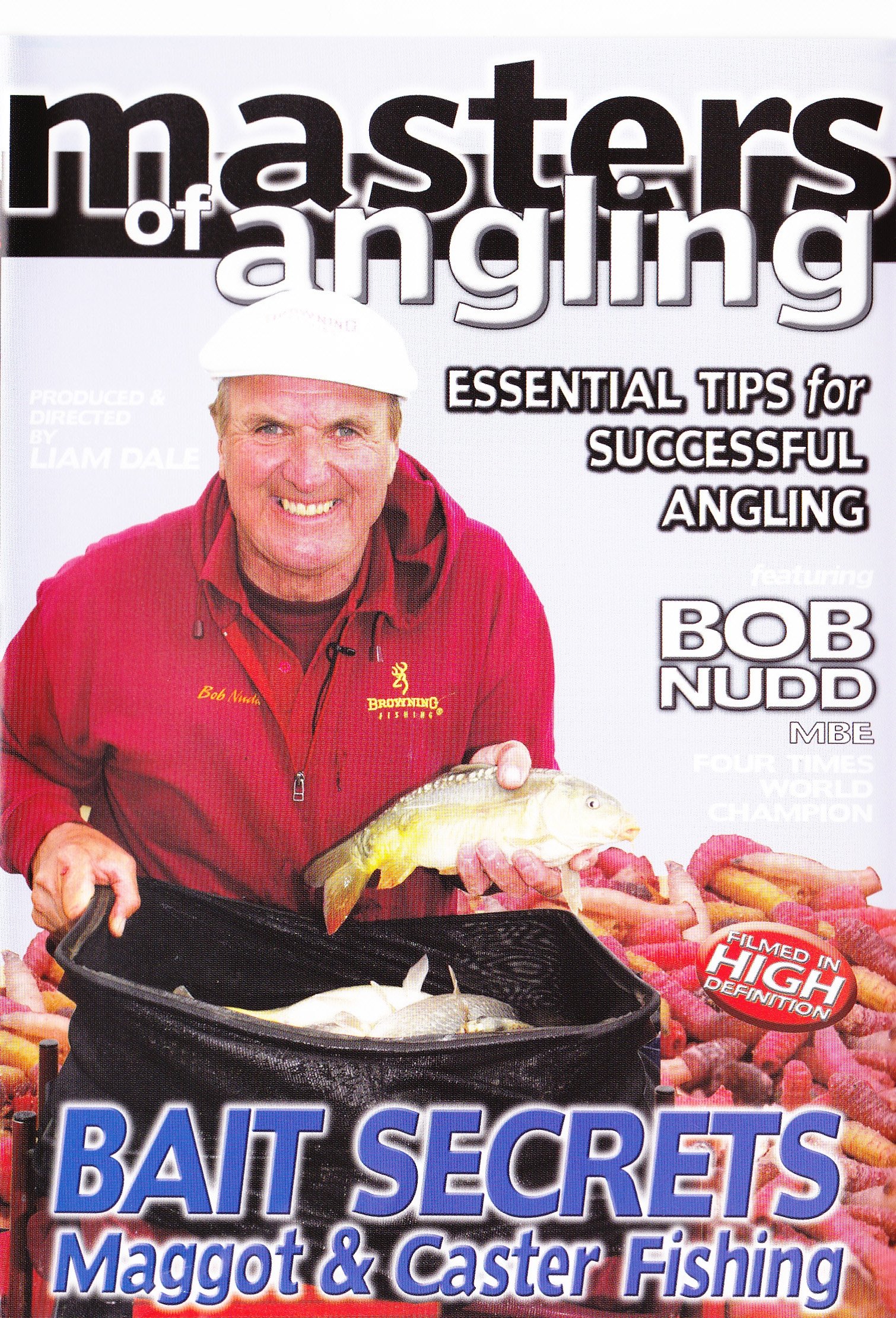 Poster de Masters of Angling, Featuring Bob Nudd, Bait Secrets Maggot and Caster Fishing