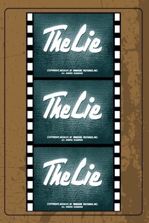 Poster de The Lie