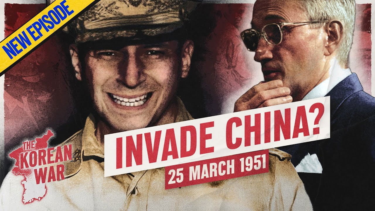 The Korean War 040 - MacArthur Sandbags Truman - March 25, 1951