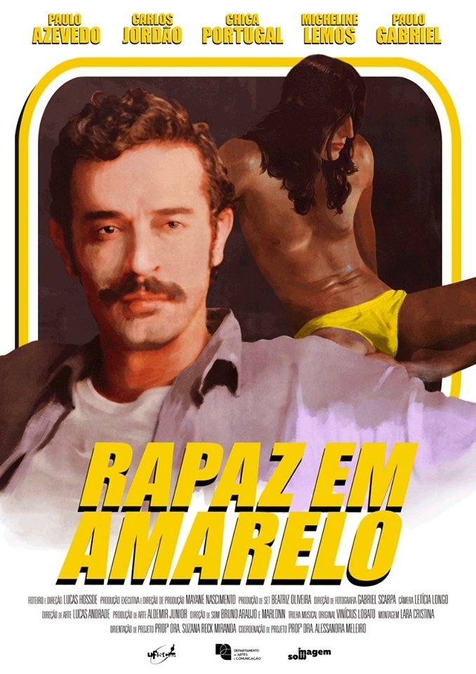 Poster de Rapaz em Amarelo