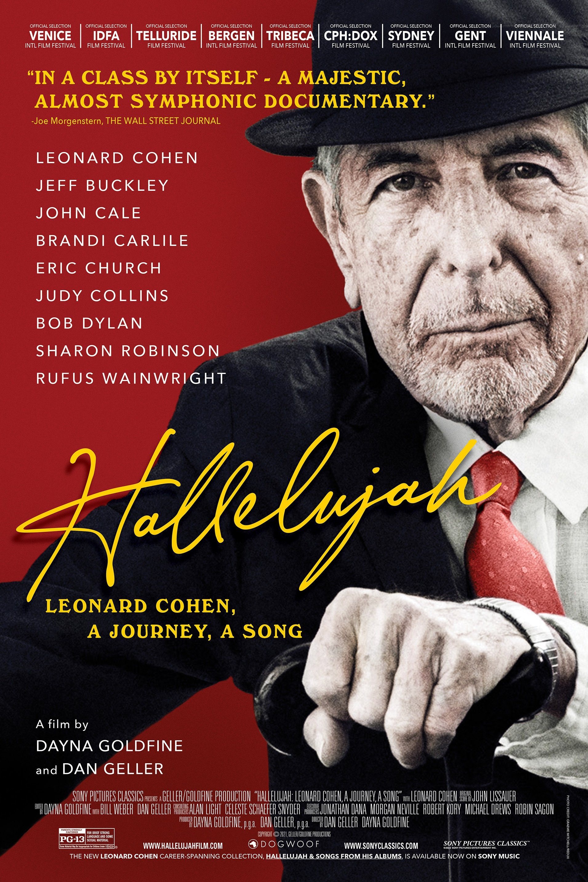Hallelujah: Leonard Cohen, A Journey, A Song poster Hallelujah: Leonard Cohen, A Journey, A Song poster
