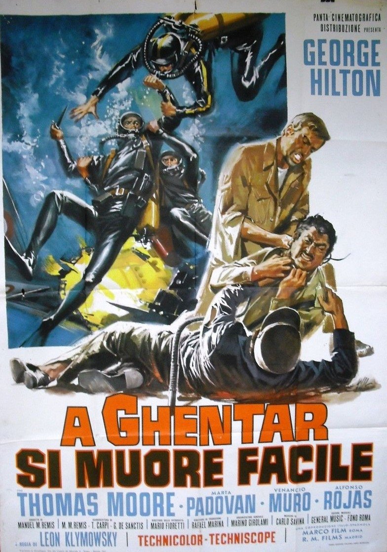 Poster de A Ghentar si muore facile