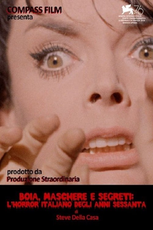 Poster de Boia, maschere e segreti: l’horror italiano degli anni sessanta