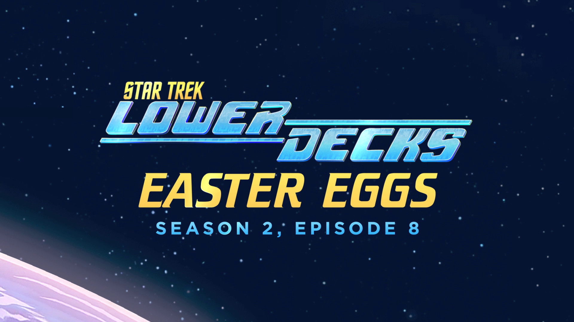 Easter Eggs - Season 2, Episode 8