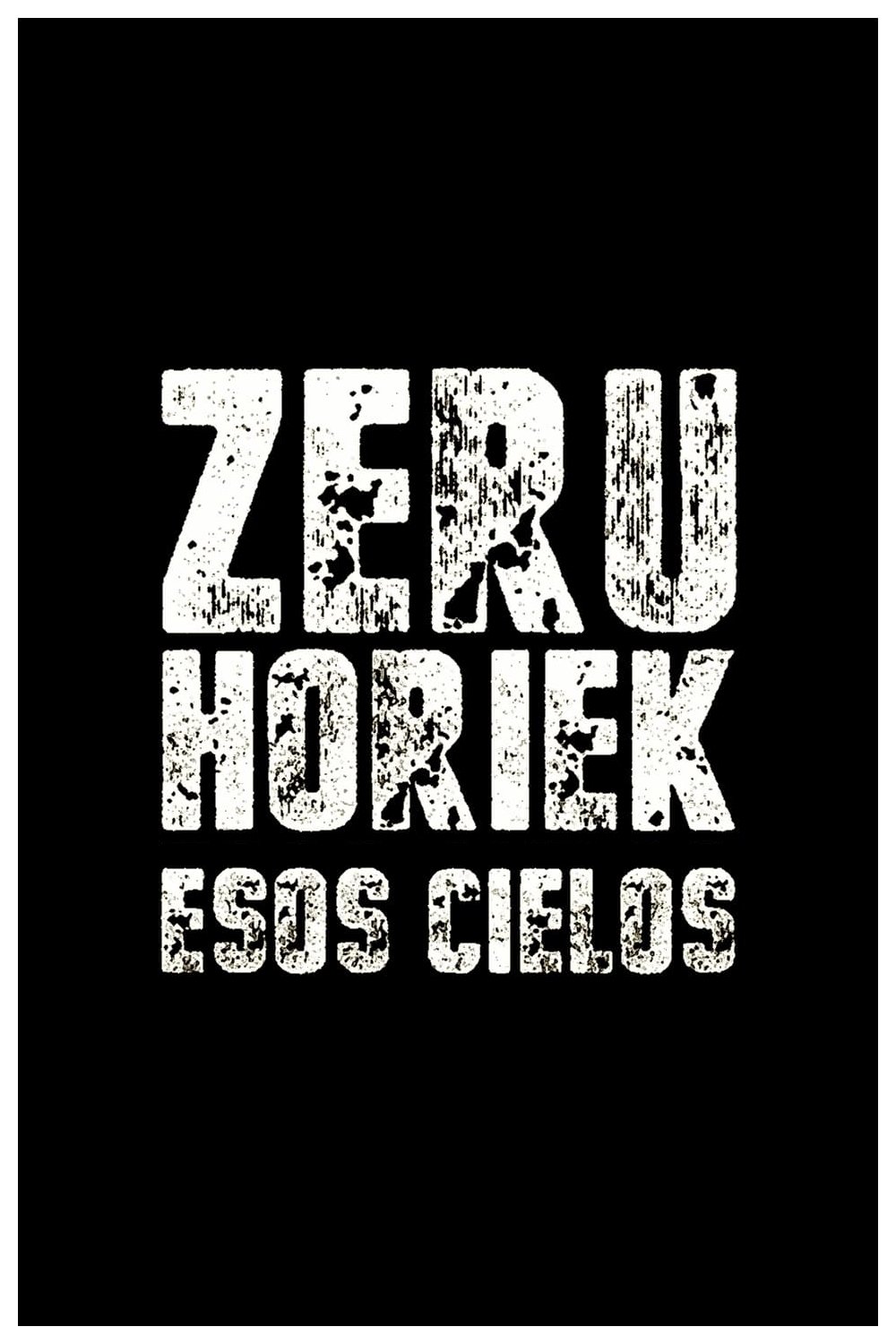 Poster de Zeru horiek