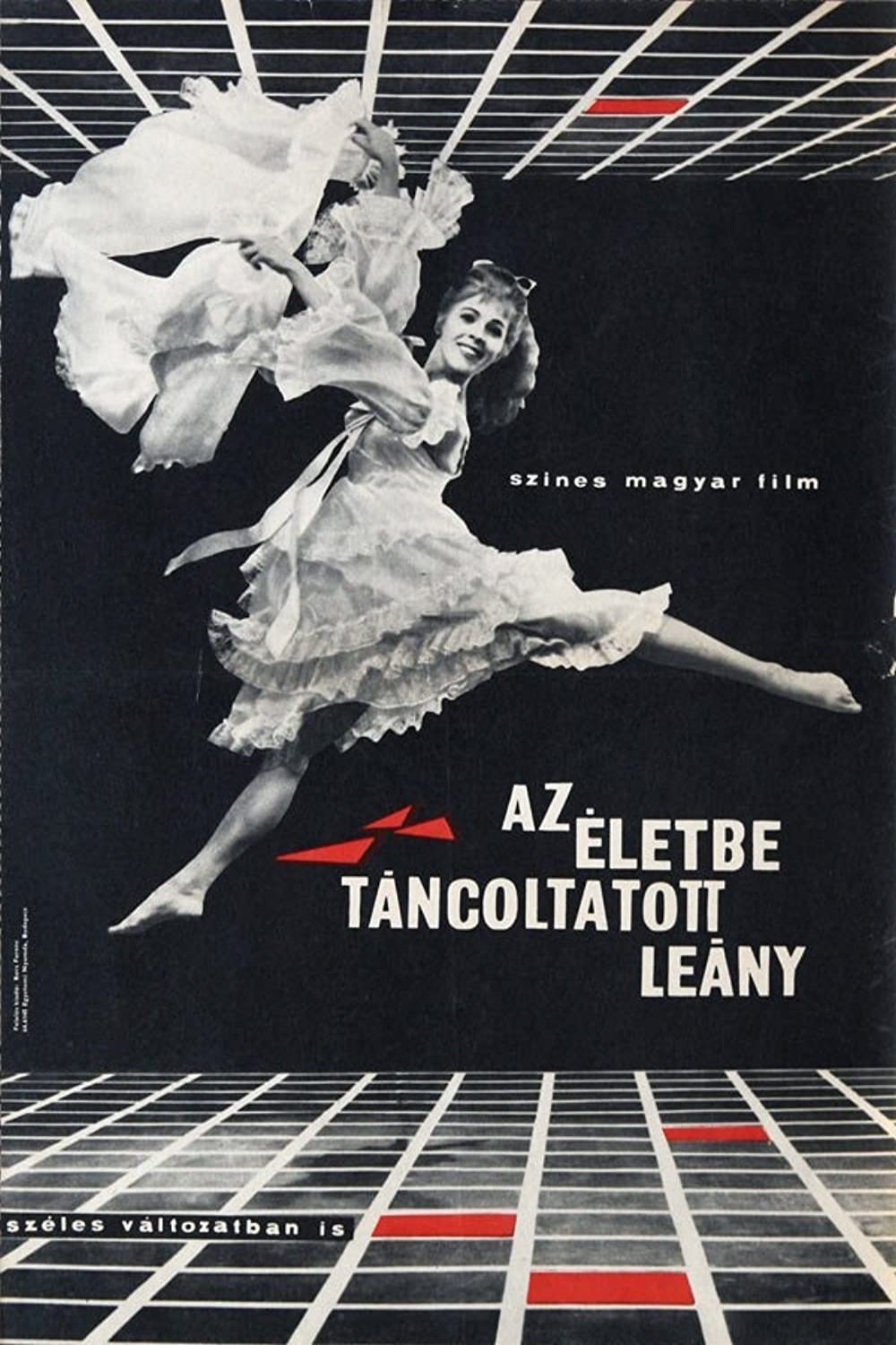 Poster de Az életbe táncoltatott leány