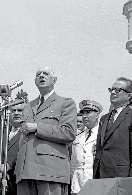 Poster de La visite du Général De Gaulle au Québec