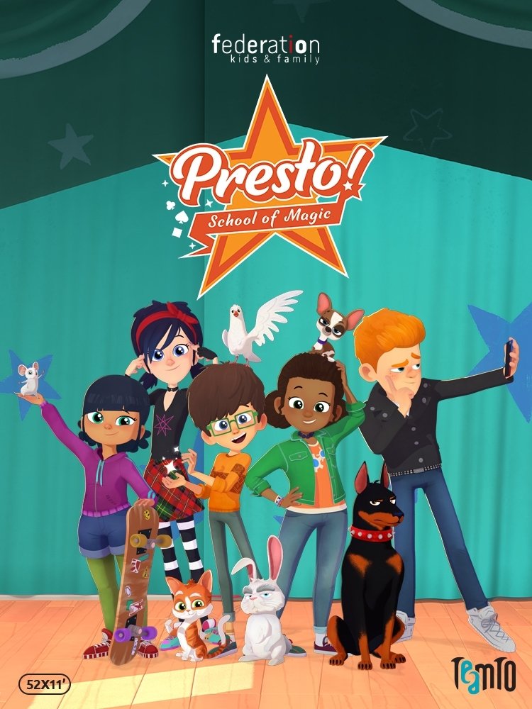 Poster de Presto! Le Manoir Magique