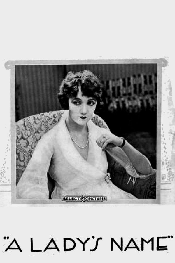 Poster de A Lady's Name