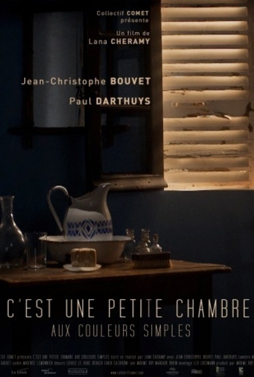 Poster de C'est une petite chambre aux couleurs simples