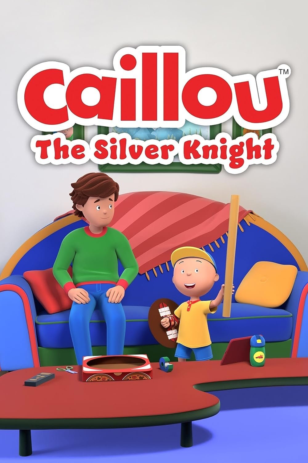 Affiche du film Caillou: The Silver Knight