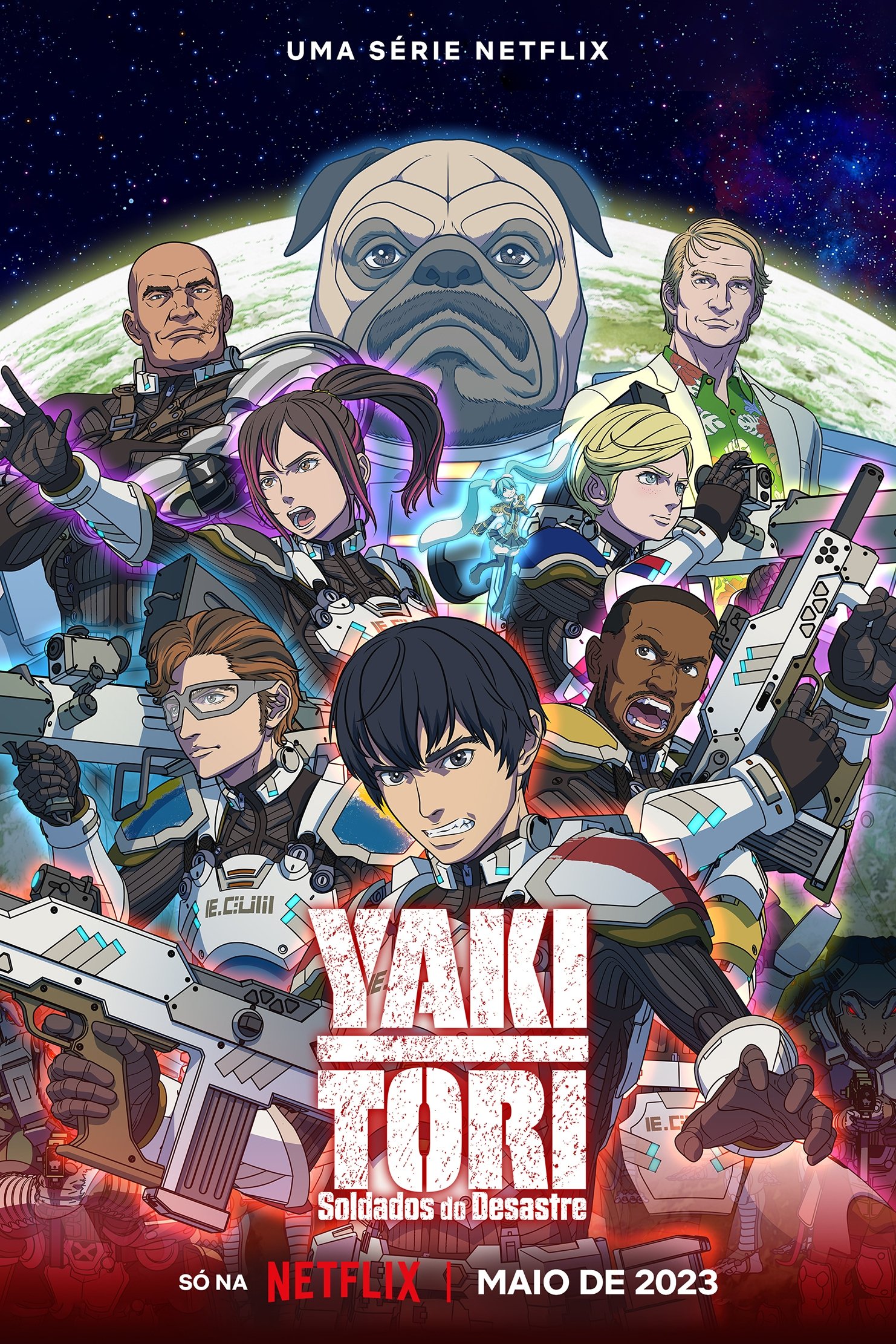 Poster de Yakitori: Soldados do Desastre