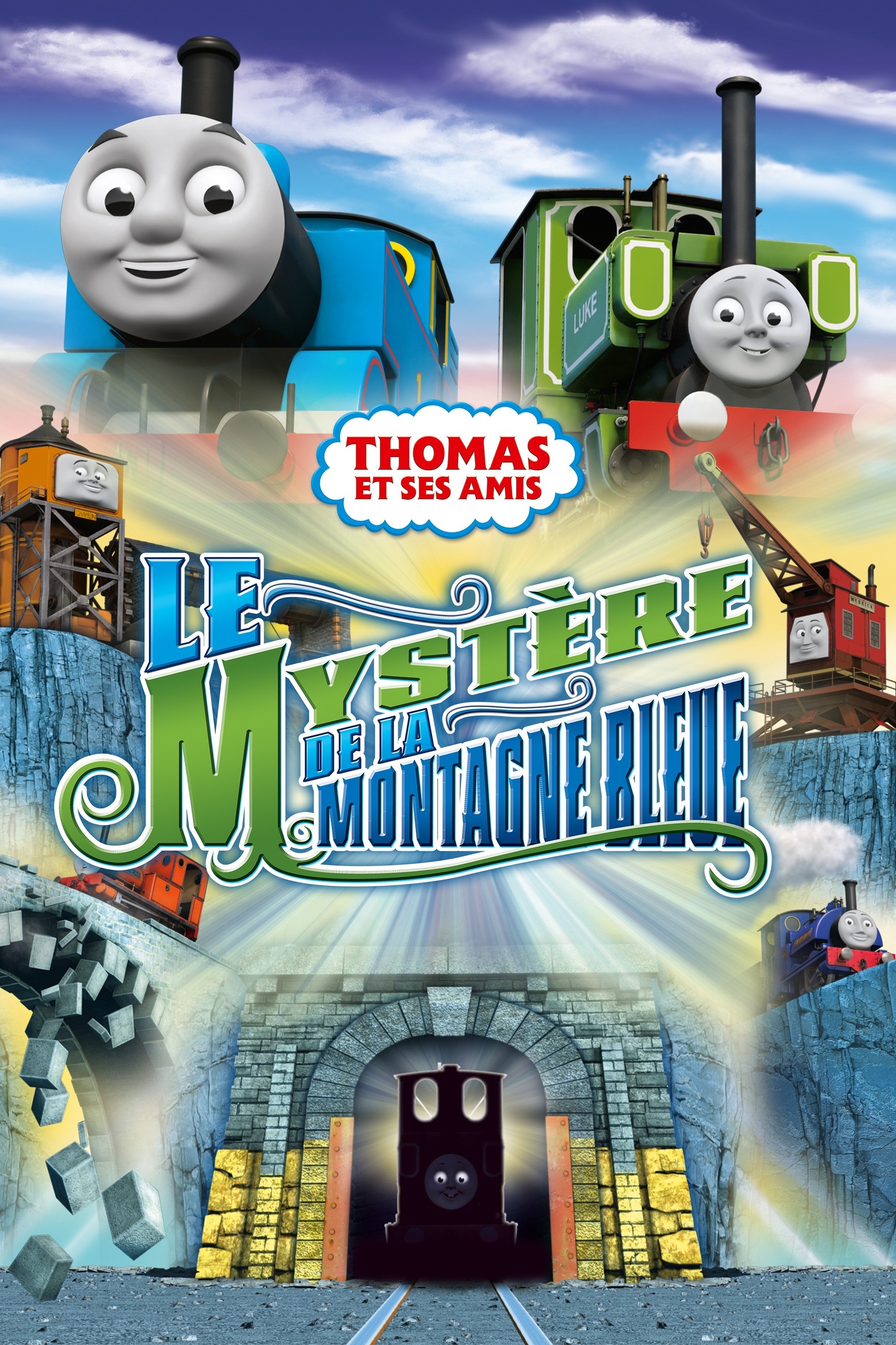 Affiche du film Thomas et ses amis : Le mystère de la Montagne Bleue
