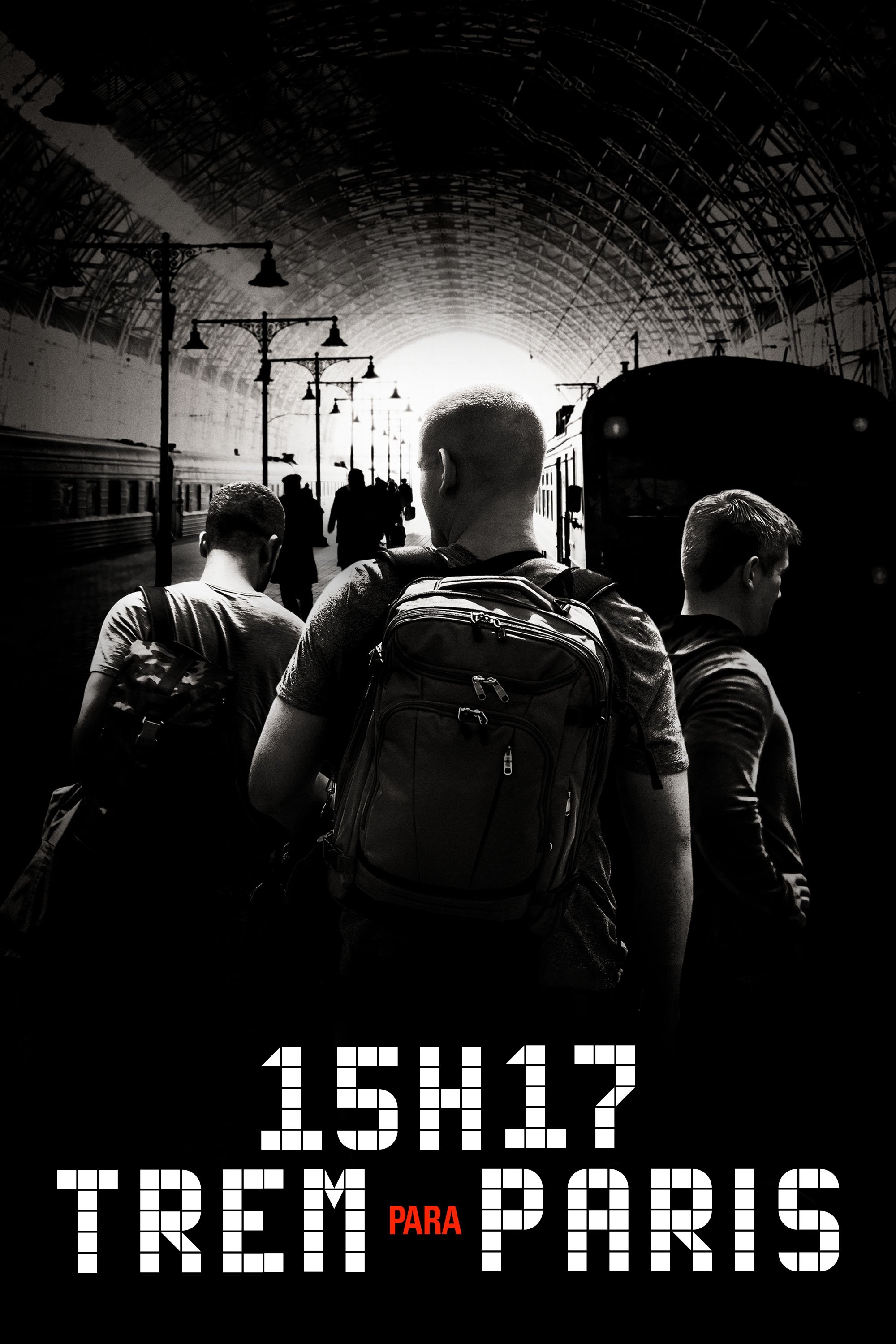 Poster de 15h17: Trem Para Paris