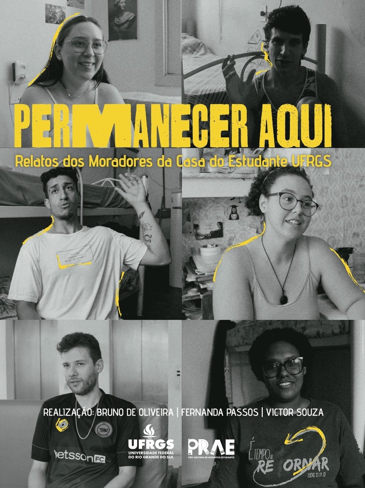 Poster de Permanecer aqui: Relatos dos Moradores da Casa do Estudante UFRGS