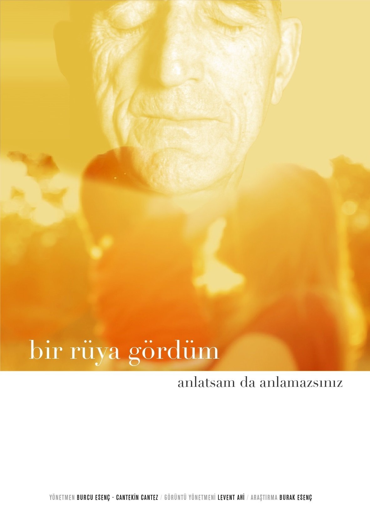 Poster de Bir Rüya Gördüm, Anlatsam da Anlamazsınız