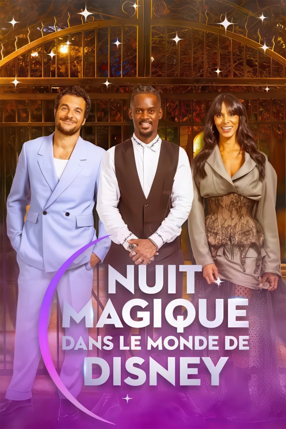 Affiche du film Nuit magique dans le monde de Disney