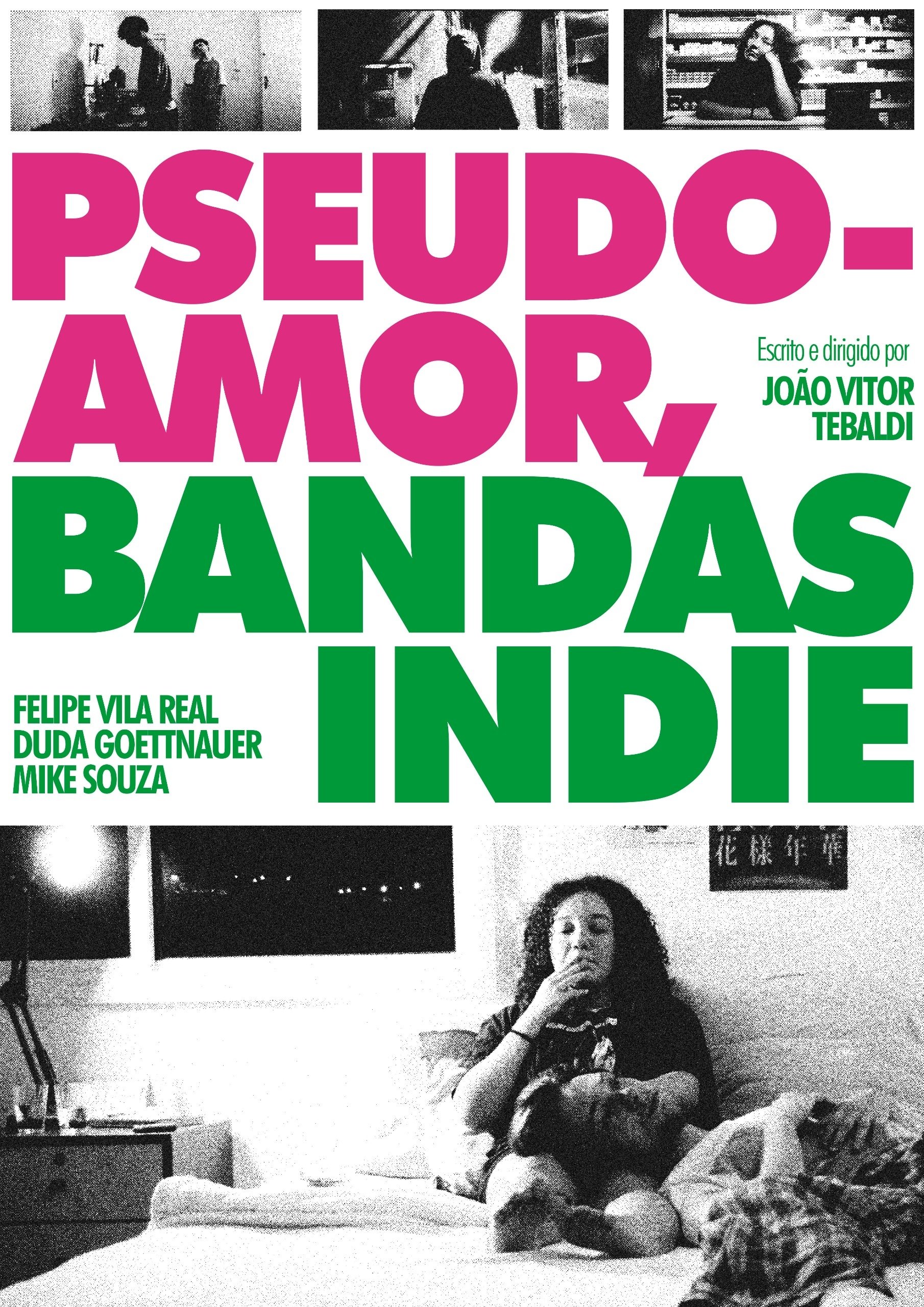 Poster de Pseudo-Amor, Bandas Indie