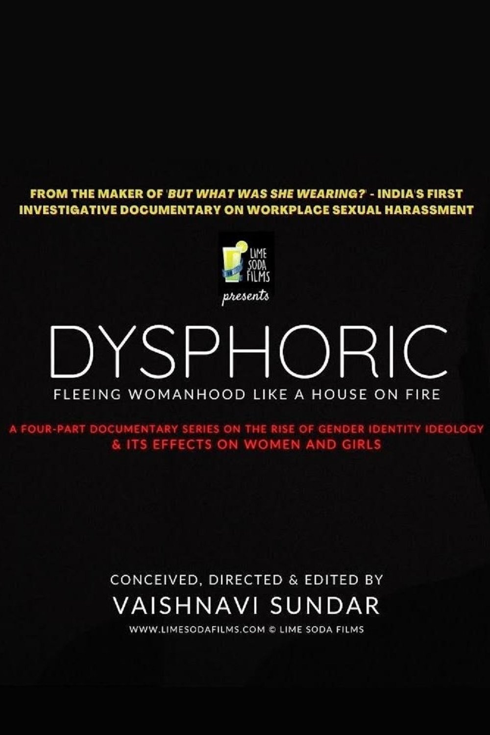 Poster de Dysphoric: Fleeing Womanhood Like a House on Fire