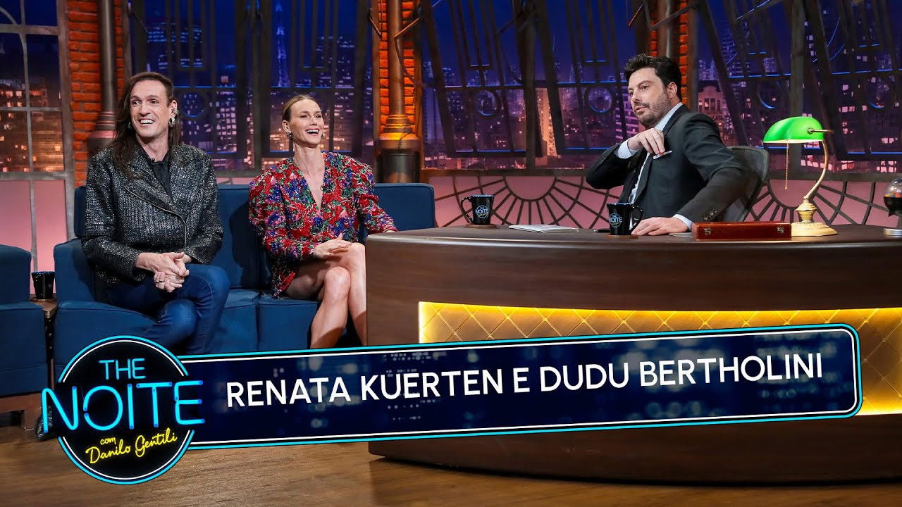 Renata Kuerten e Dudu Bertholini