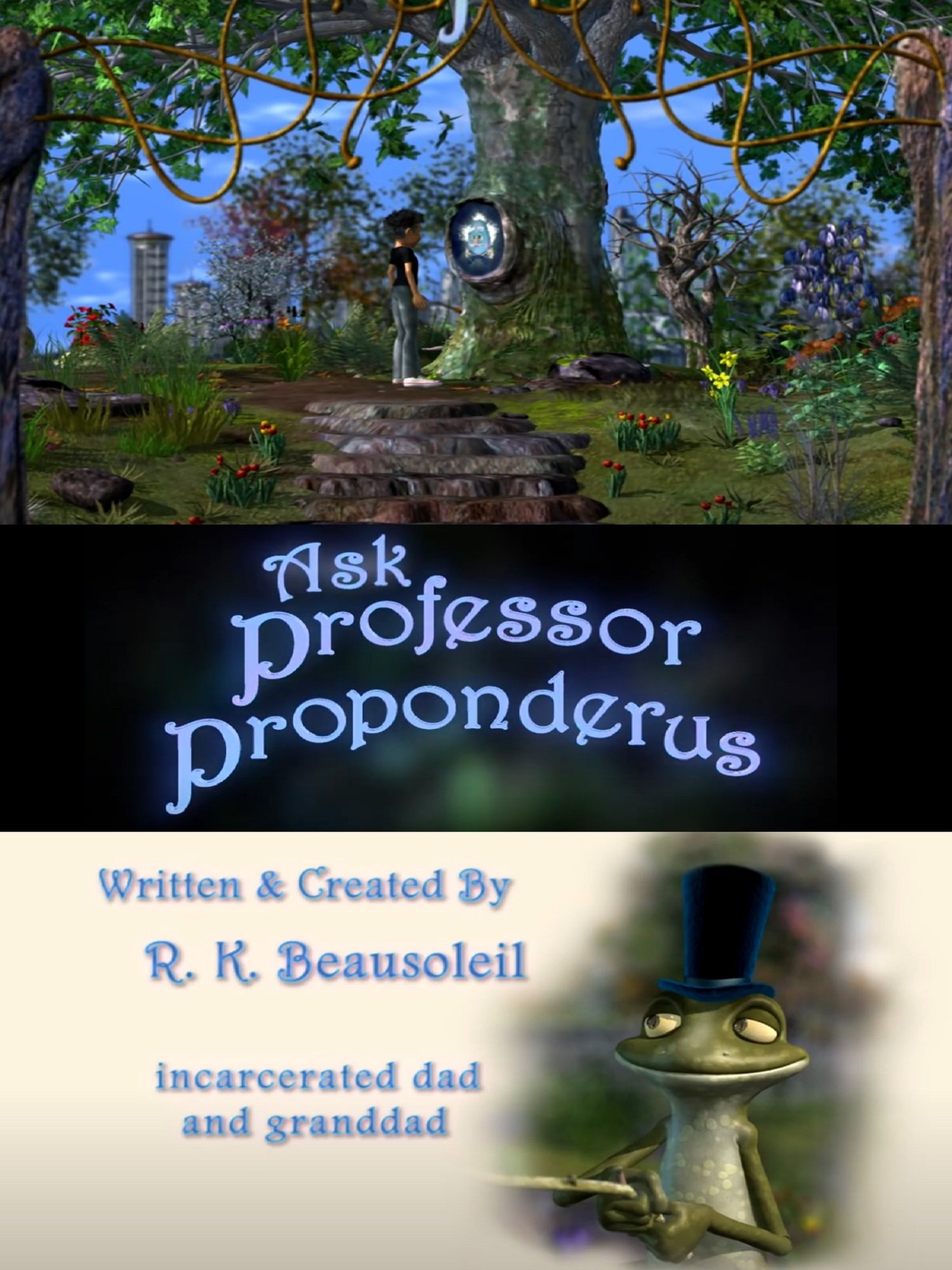 Poster de Ask Professor Proponderus: Jeeter's Hard Question