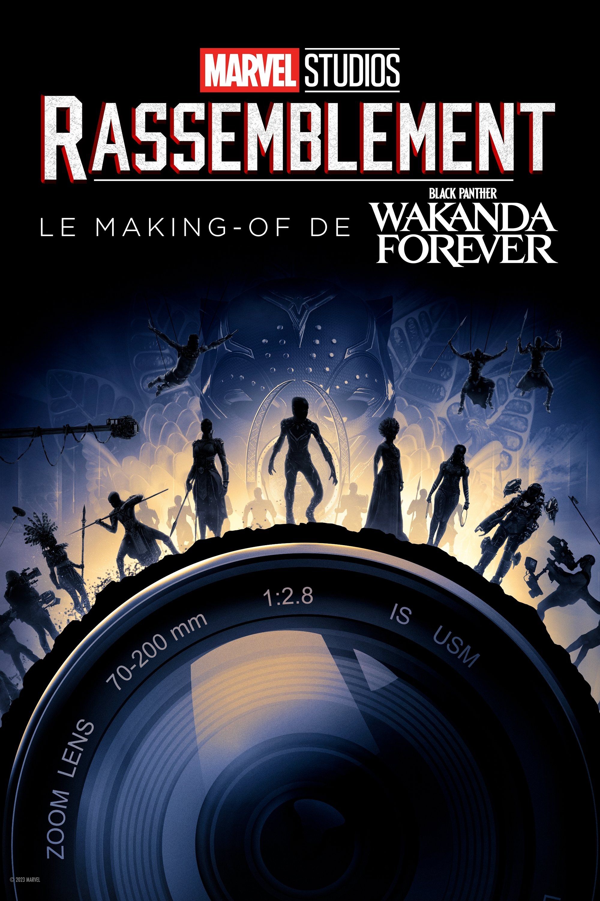 Affiche du film Rassemblement : le making-of de Black Panther : Wakanda Forever