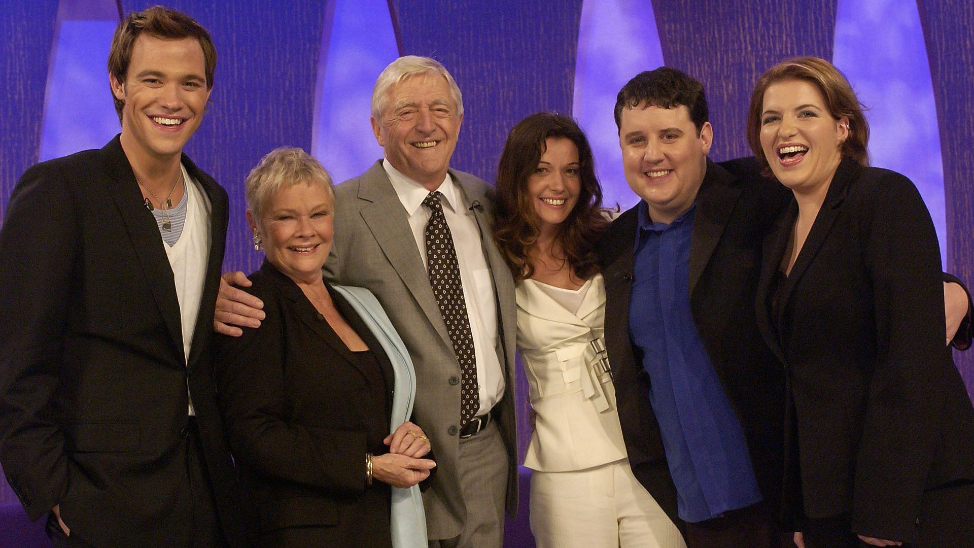 Judi Dench, Peter Kay, Charlotte Uhlenbroek, Will Young
