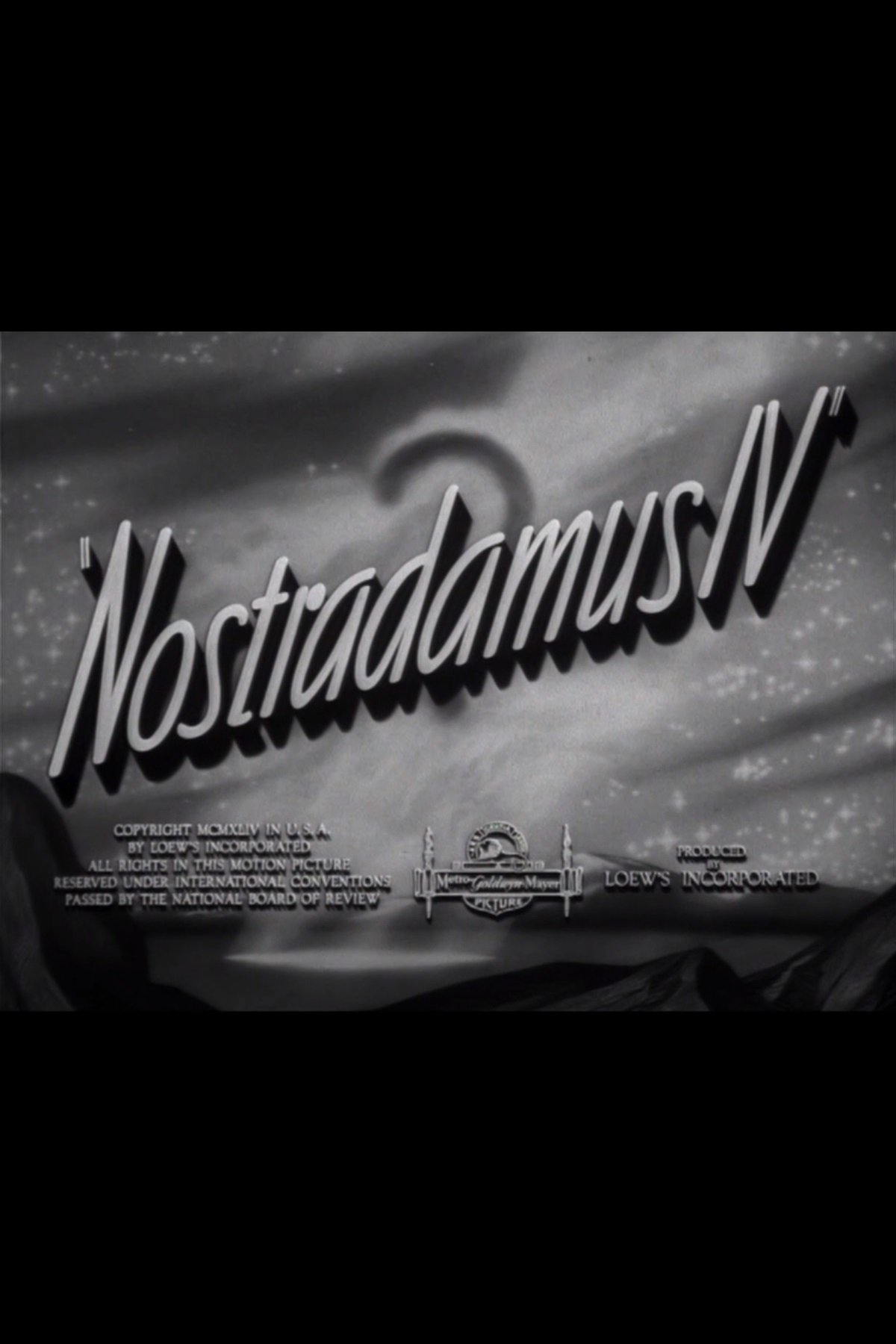 Poster de Nostradamus IV