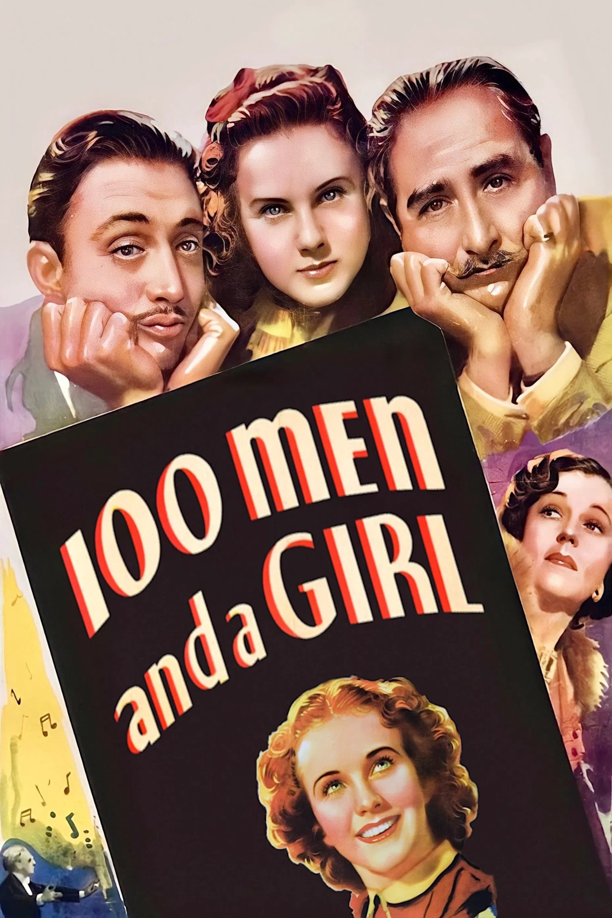 Poster de One Hundred Men and a Girl