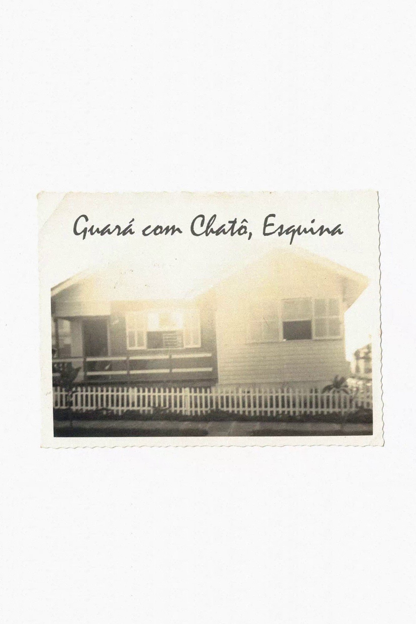 Poster de Guará com Chatô, Esquina