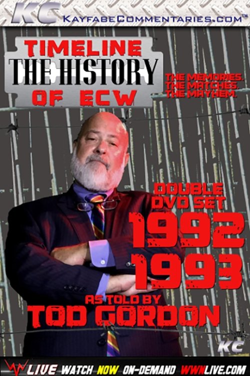 Poster de Timeline: The History of ECW 1992/93 as told by Tod Gordon