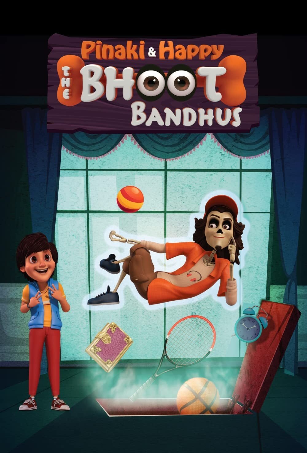 Poster de पिनाकी एंड हैप्पी - भूत बंधु