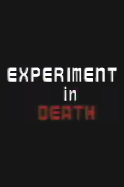 Poster de Experiment in Death