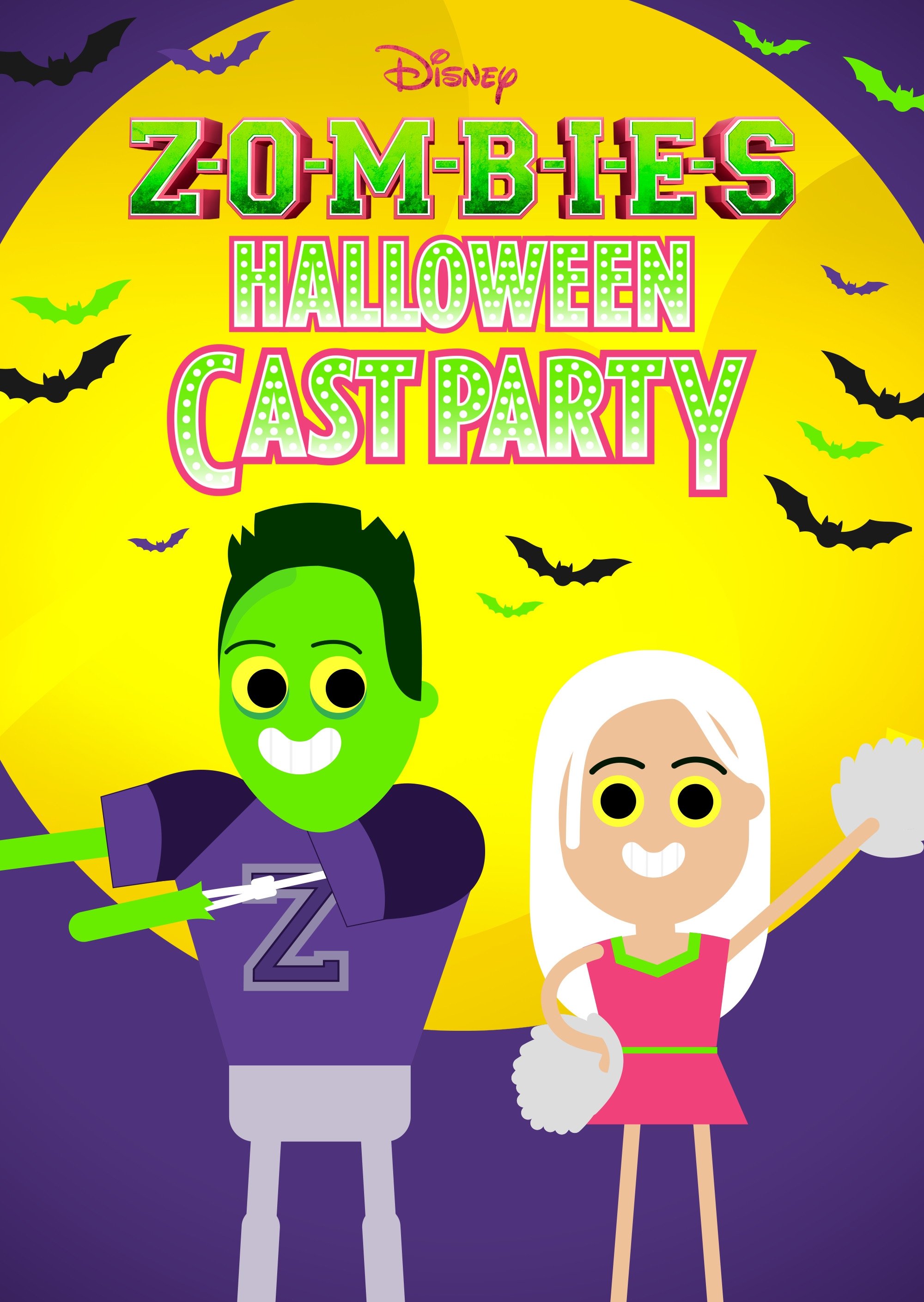 Affiche du film ZOMBIES Halloween Cast Party