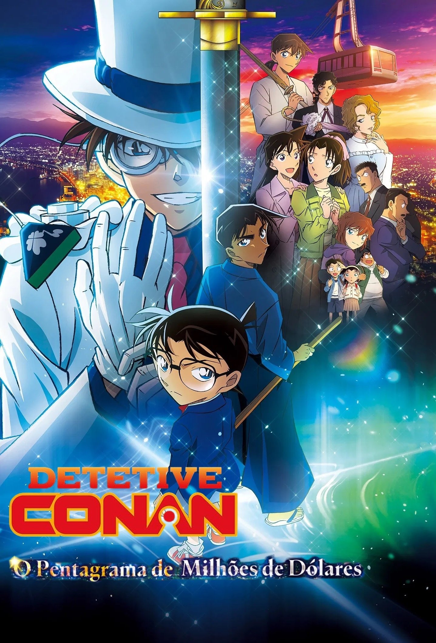 Poster de Detetive Conan: O Pentagrama de Milhões de Dólares