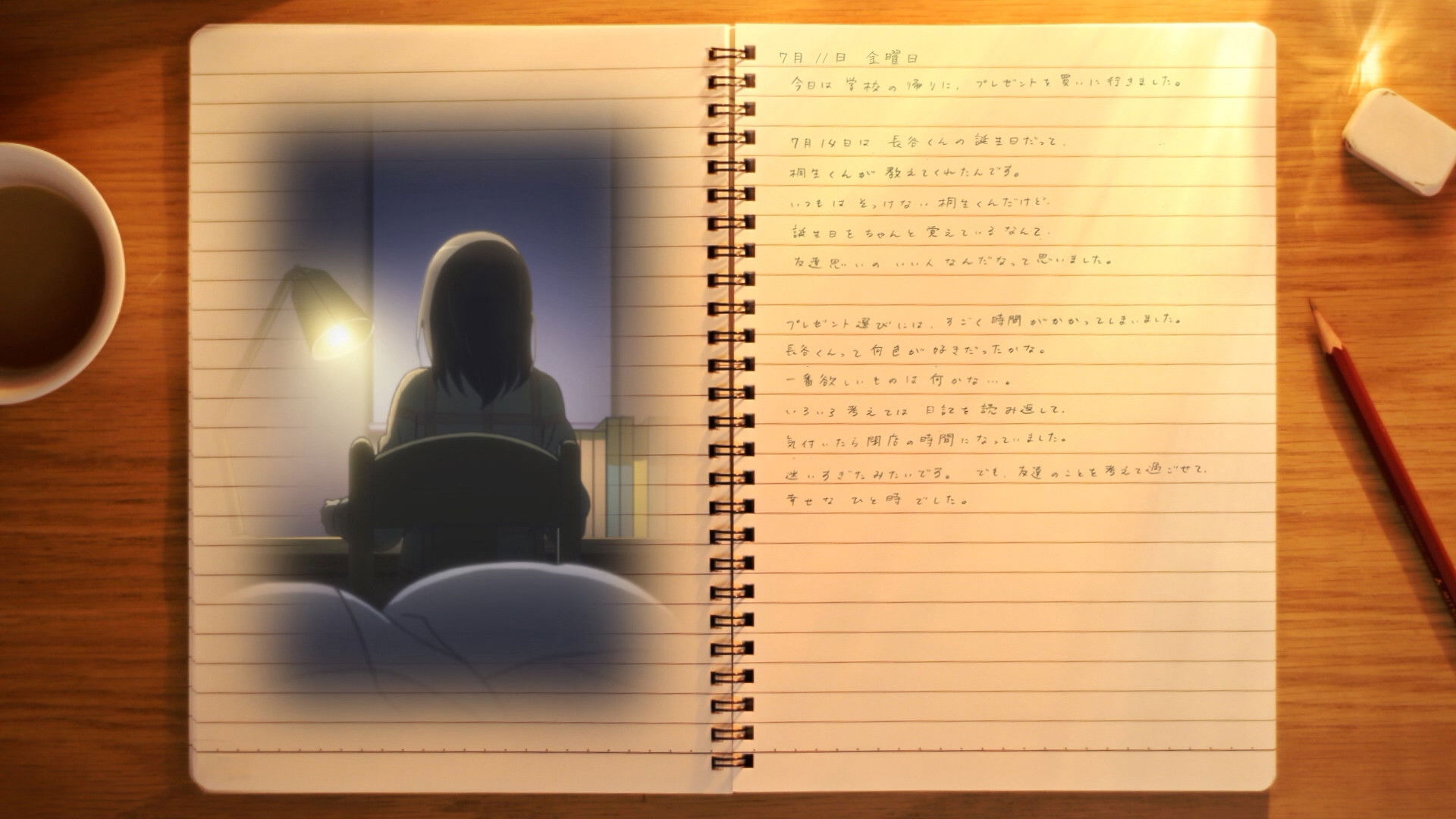 Kaori's Journal - Friday, July 11th